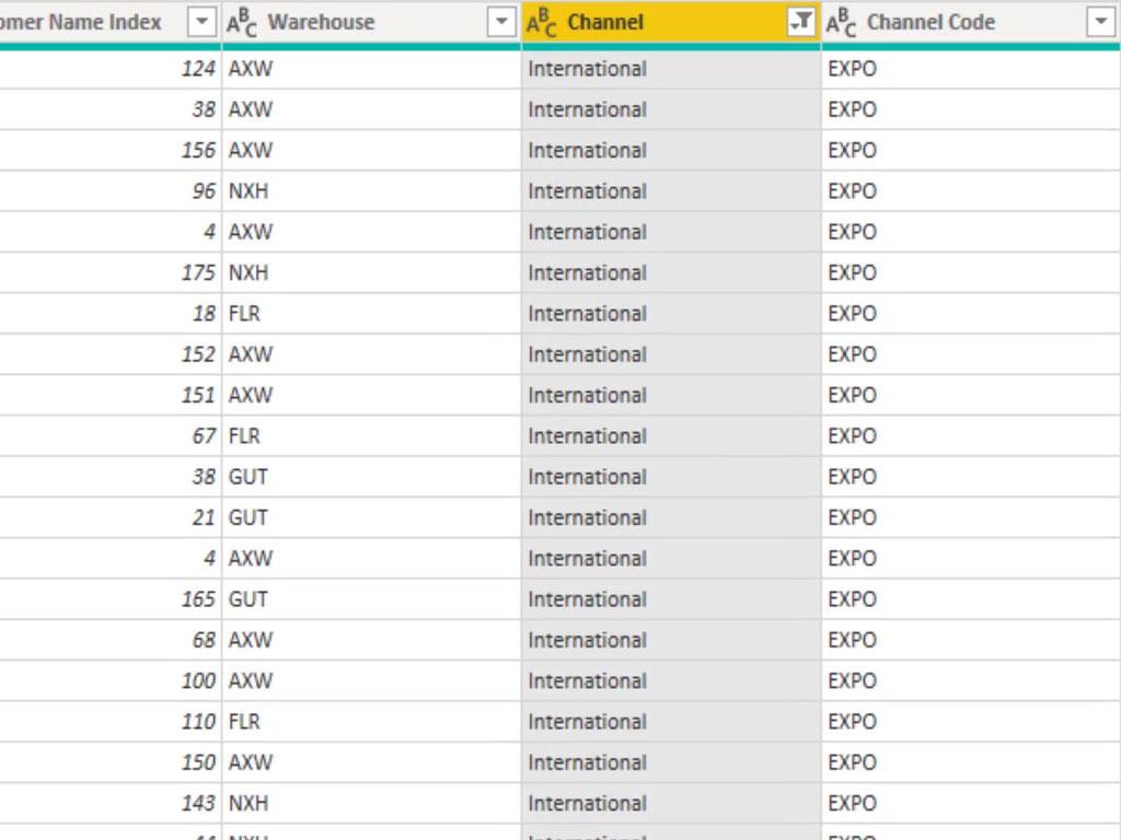 power bi filtering