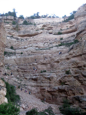 Hiking the Grand Canyon - Photo Courtesy of Taste As You Go