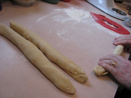 Shaping the Challah Loaves - Photo Courtesy of Hillary Kwiatek