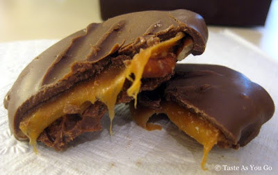 Turtle from Swiss Maid Fudge in Wisconsin Dells, WI - Photo by Taste As You Go