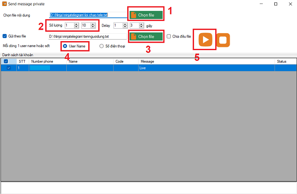 cach gui tin nhan hang loat tren telegram 14 Hướng dẫn cách gửi tin nhắn hàng loạt trên telegram tự động, nhanh chóng