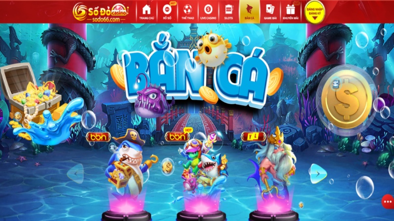 chơi game bắn cá