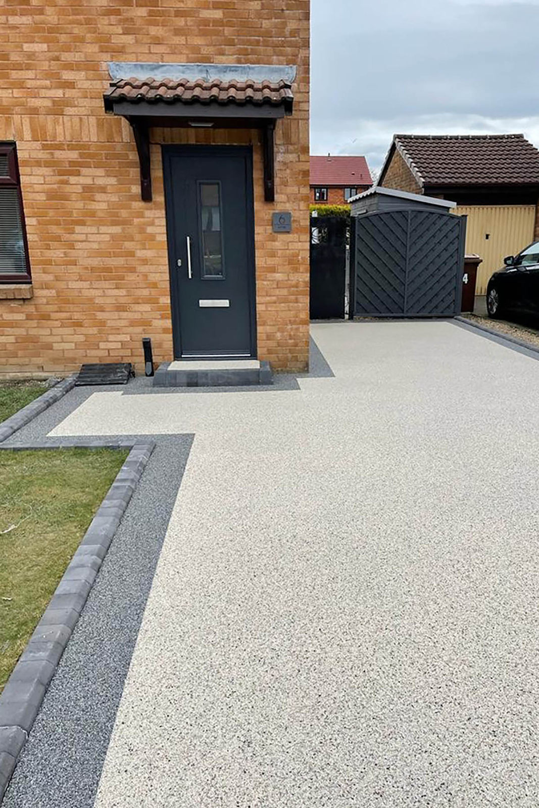 Newley Completed Driveway