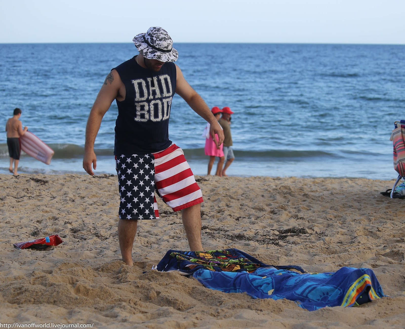 Негласные правила на американском пляже. Мода и забавы. IMG_8784.jpg