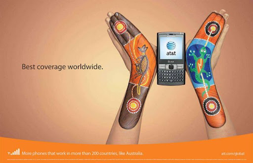 clever and creative att advertisement