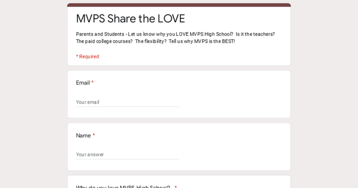 MVPS Share the LOVE