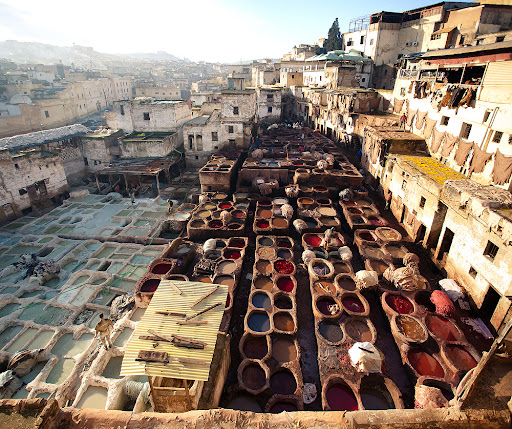 Марокканция. На краю пустыни.