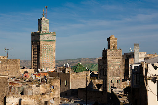 Марокканция. На краю пустыни.