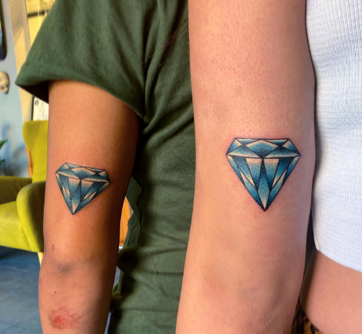 Diamond Friendship Tattoo