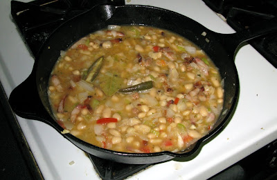 cooking away