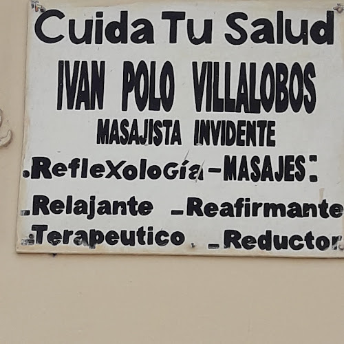 Opiniones de MASAJISTA IVAN POLO VILLALOBOS en Chiclayo - Spa