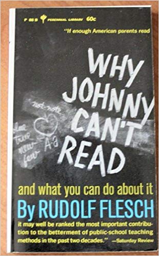 Billedresultat for why johnny can't read