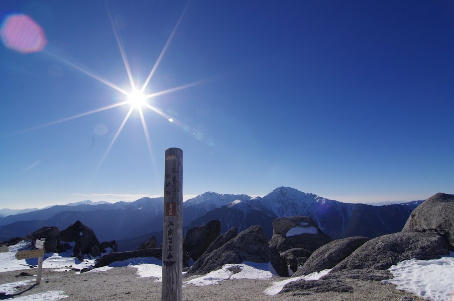 薬師岳山頂
