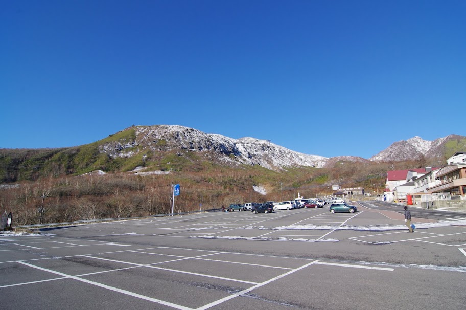 積雪期の那須岳（茶臼岳・朝日岳）