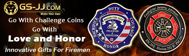 Five Tips Tell you How to Use Firefighter Challenge Coins 7