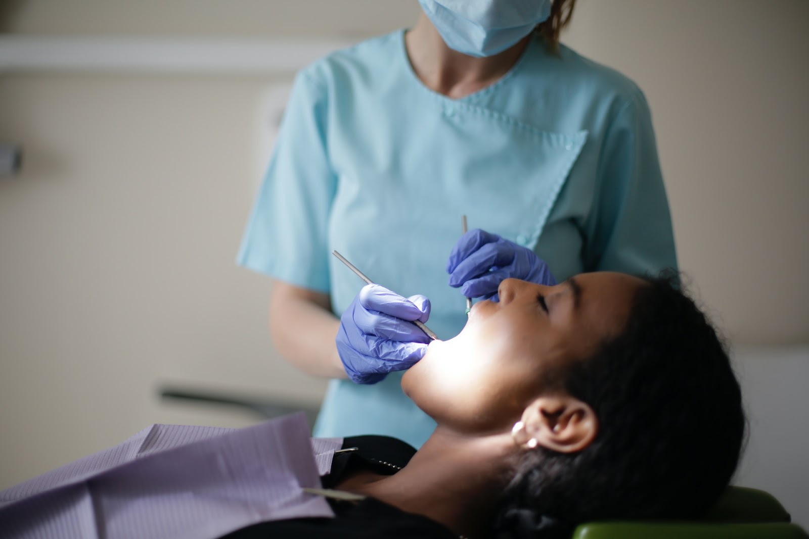 tools treating teeth of patient
