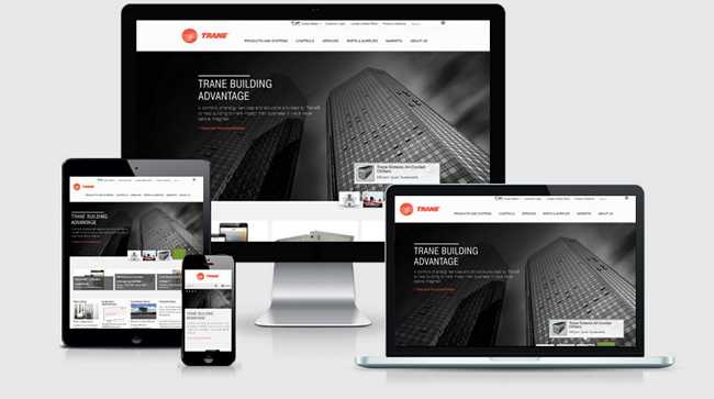Top 12 Design Firms January - Top Design Firms - Responsive Design - Websites Depot Inc - Trane.png