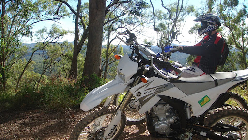 Blue 10 and a white 08 250R in the Aussie bush ...Continued DSC02572