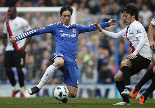 Torres and Silva, Chelsea - Manchester City