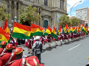 Anniversaire de l'Etat plurinational bolivien