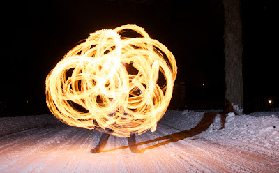 Fire Spinning - John Walsh