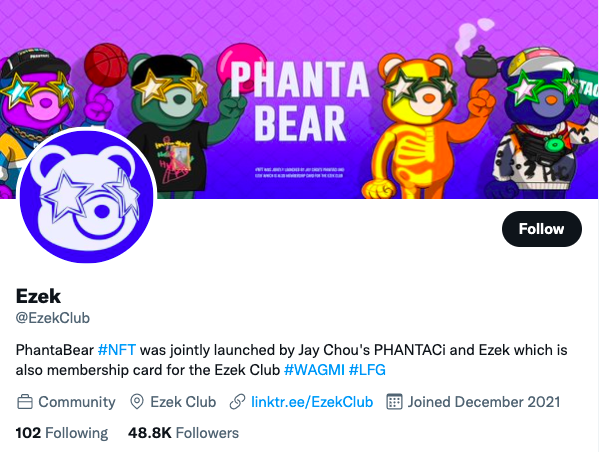 2022년 최고의 NFT 투자: Phantabear