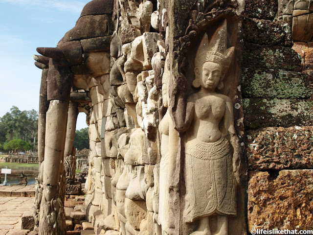 Terrace of the Elephants & Phimeanakas Terrace of the Elephants & Phimeanakas picture cambodia escapade photo
