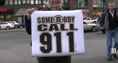 VIDEO: Bruins & Habs fans are nuts