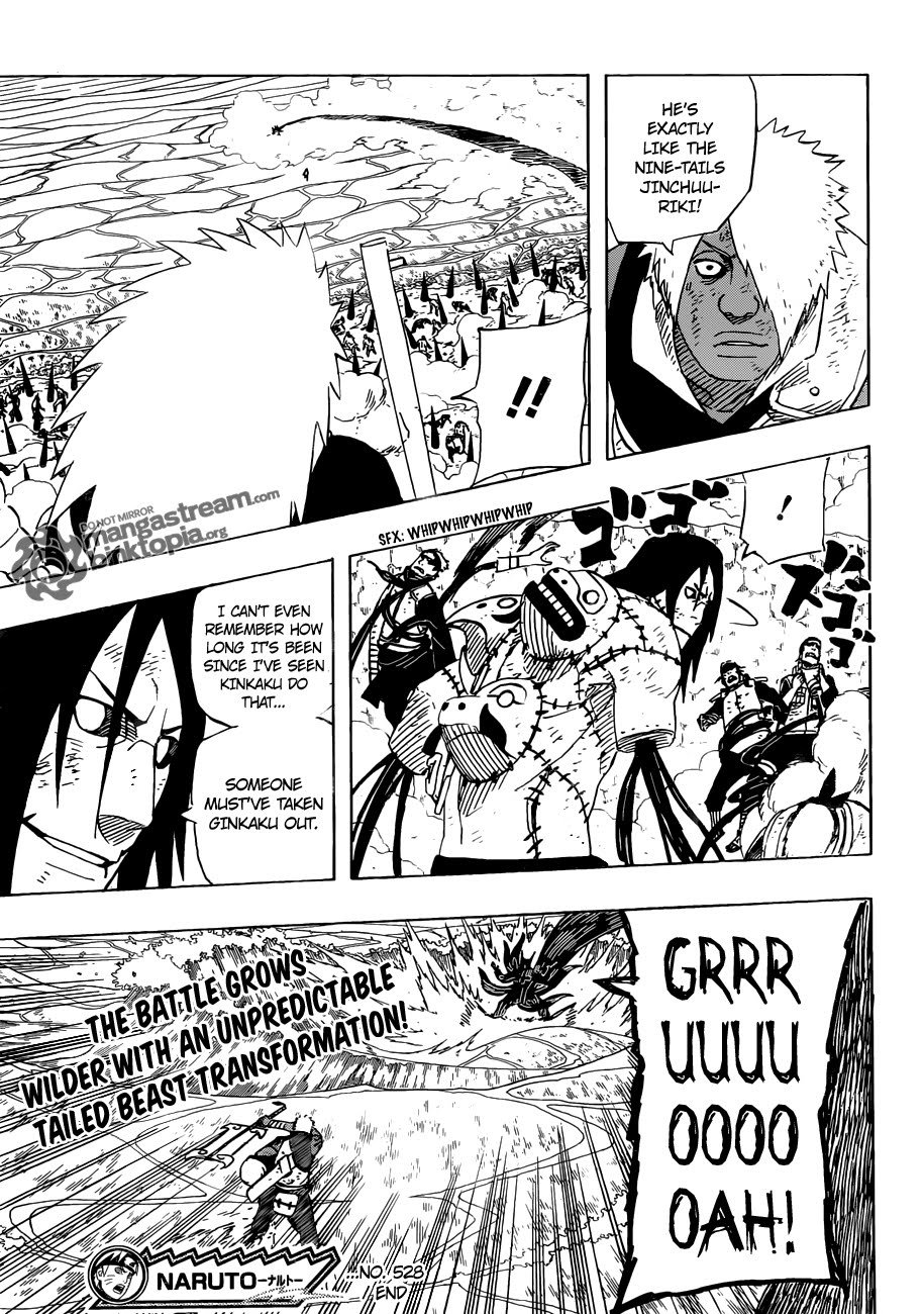 Naruto Shippuden Manga Chapter 528 - Image 17
