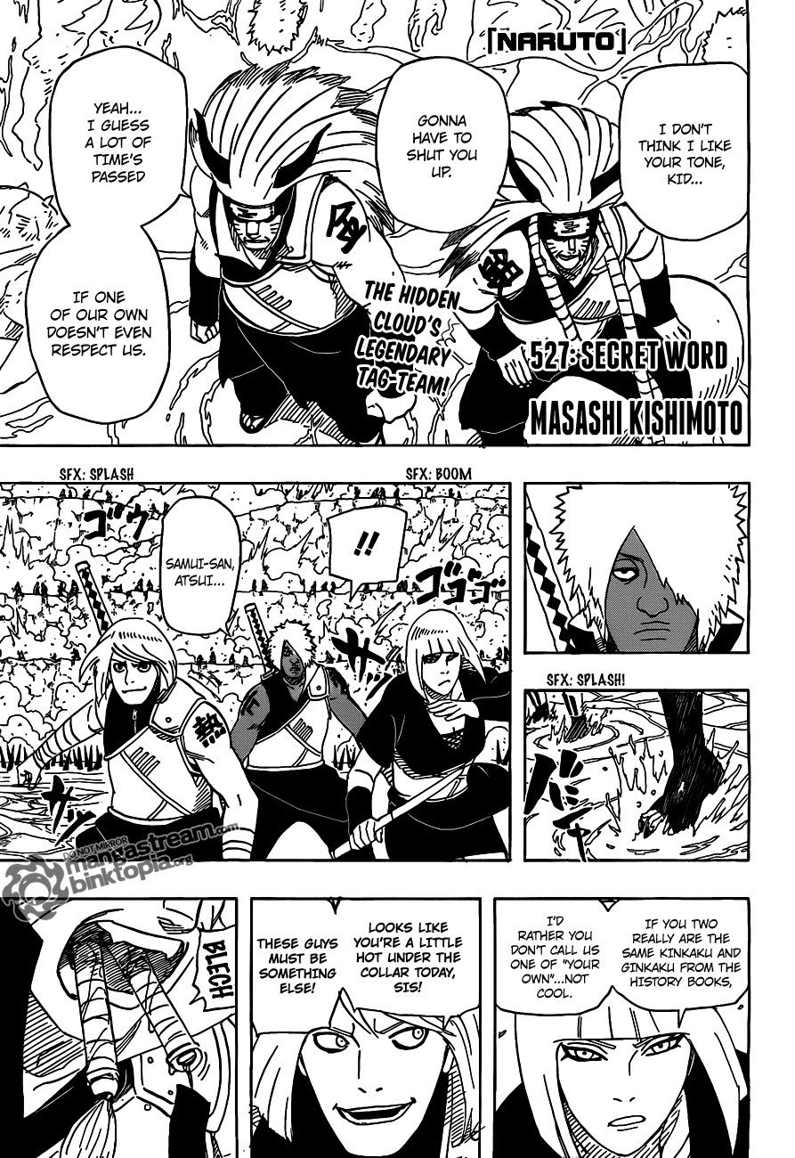 Naruto Shippuden Manga Chapter 527 - Image 01