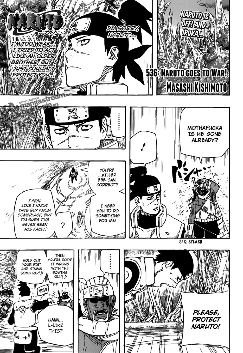 Naruto Shippuden Manga Chapter 536 - Image 01