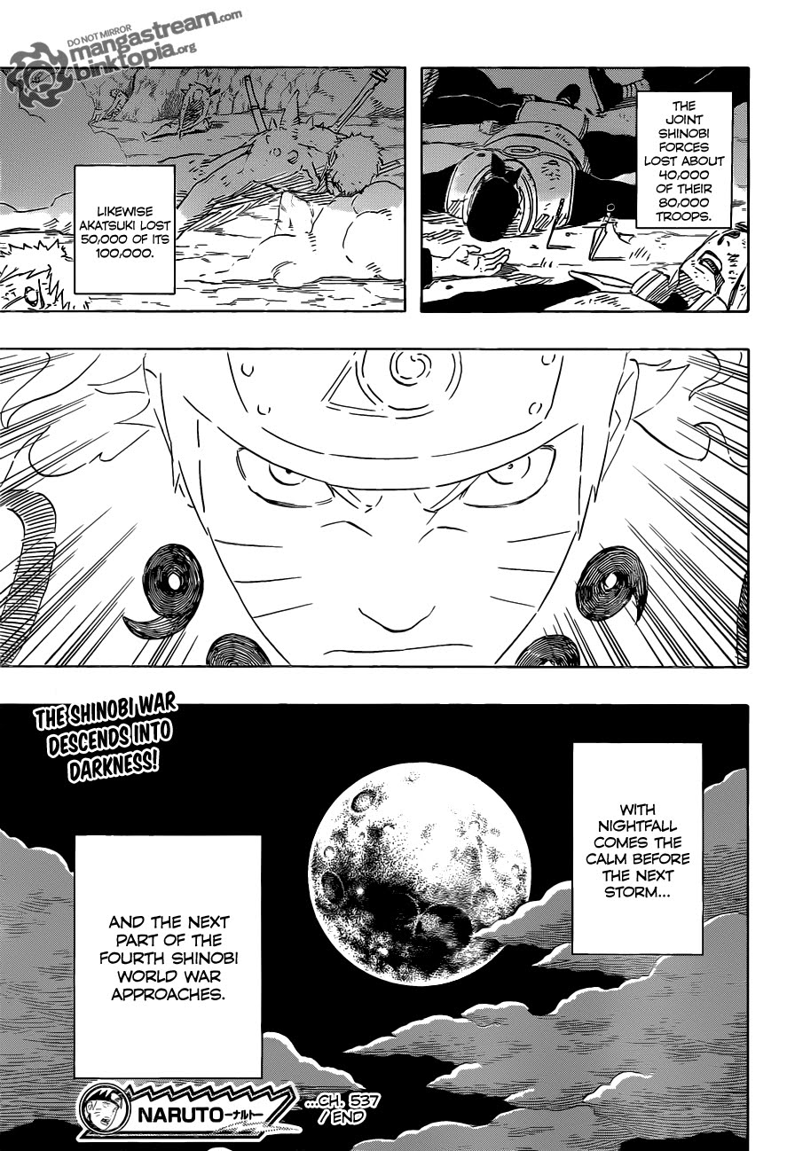 Naruto Shippuden Manga Chapter 537 - Image 17