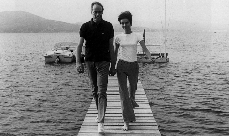 Audrey Hepburn in sailor pants
