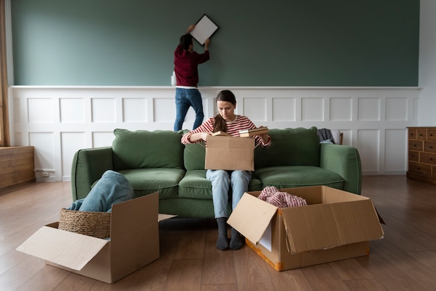 how to downsize before a manhattan move, start packing