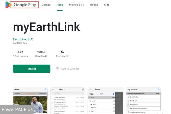 earthlink webmail app on google play