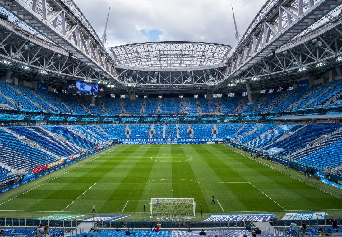 Трибуны Газпром Арены