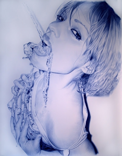 Arte com caneta esferográfica