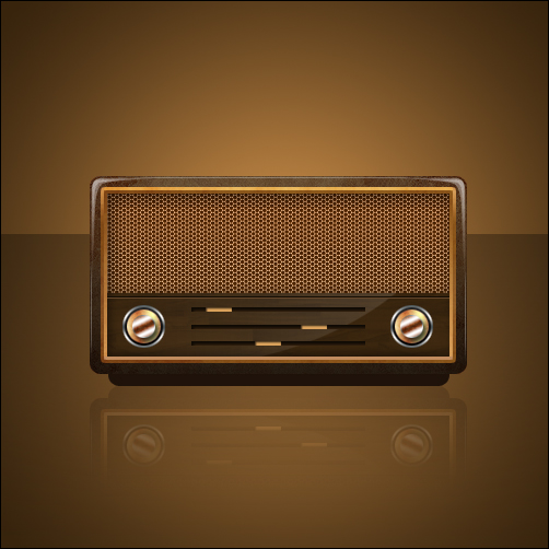 Tutorial desenhar rádio antigo Tutorial desenhar rádio antigo