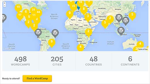Participe de um WordCamp perto de você