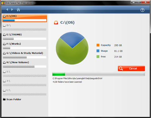 Download Disk Space Fan-Best Disk Analysis Tool