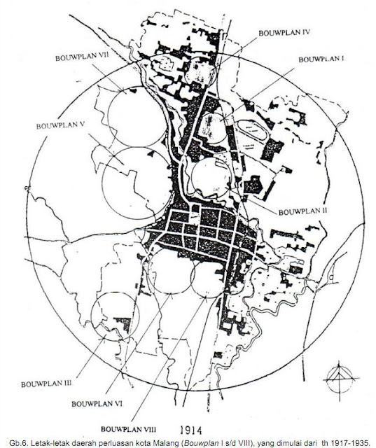 lokasi Bouwplan I -VIII