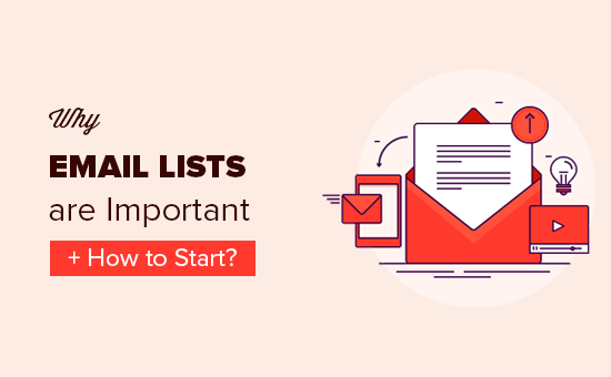 Por que construir uma lista de e-mail é tão importante