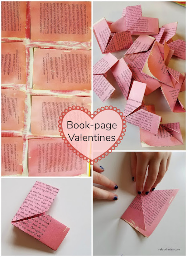 origami hearts, fun DIY Valentine’s Day Decorations