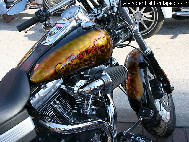 Daytona Main Street during Bike Week