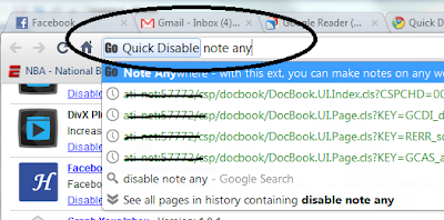 Disable Or Enable Chrome Extensions Quickly From Address Bar
