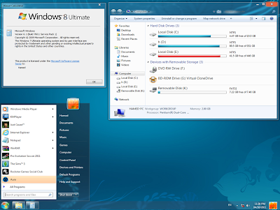 Windows 8 Skin For Windows 7