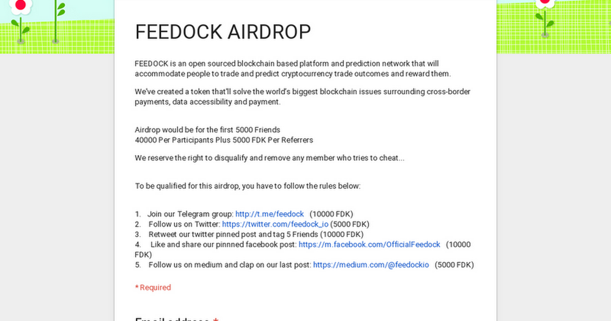 FEEDOCK AIRDROP