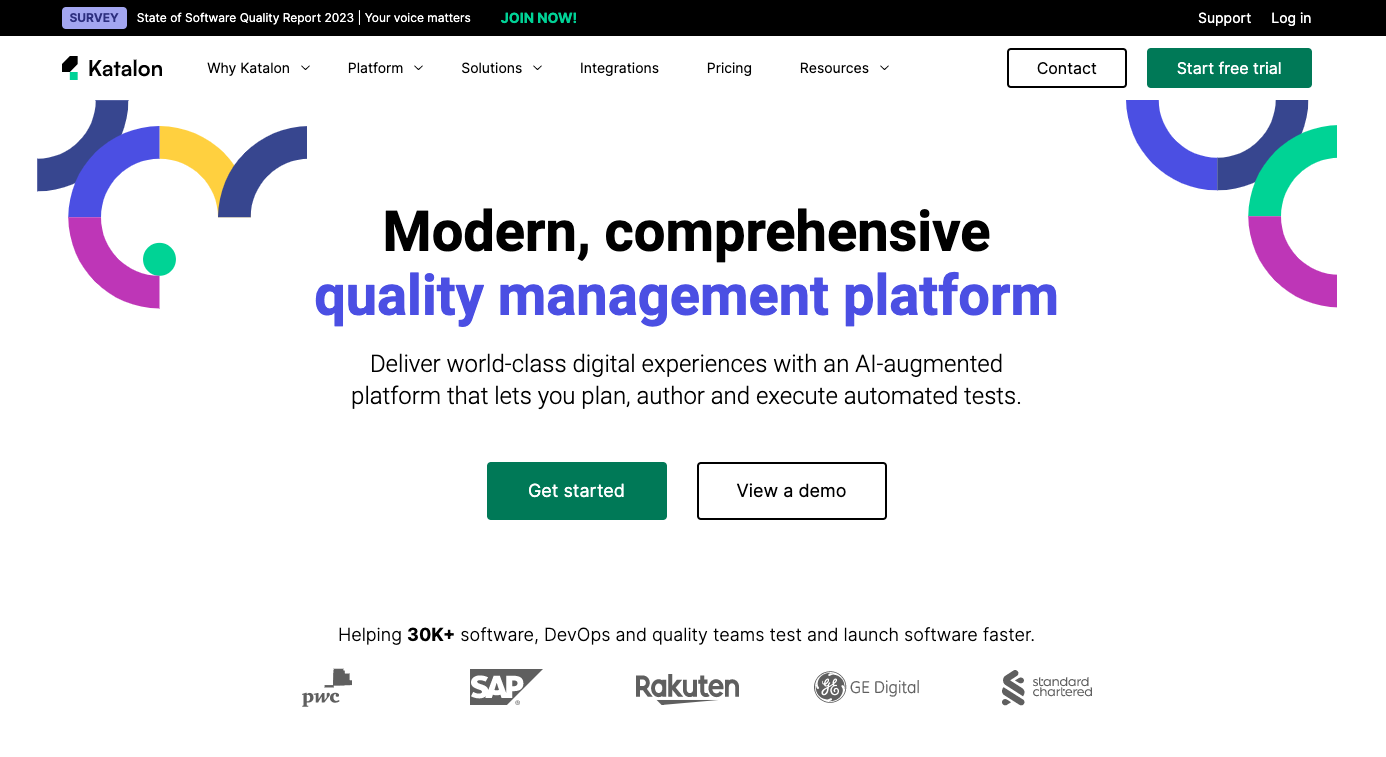 Katalon test automation tools | Katalon Plaftform