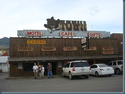Town Cafe in Gardiner, MT - Bar tender was former Marine