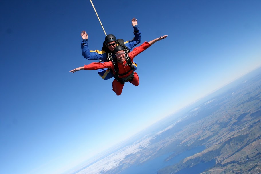 Sky Dive Lake Taupo